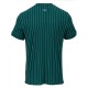Men's Polo T-shirt Fila T-Shirt Stripes Button - deep teal/white Men's Polo T-shirt Fila T-Shirt Stripes Button - deep teal/white