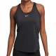 Women's top Nike Dri-Fit One Slim Tank W - black/white