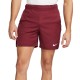 Men's shorts Nike Court Dri-Fit Victory Short 7in - dark beetroot/dark beetroot/white