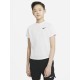 Boys' t-shirt Nike Court Dri-Fit Victory SS Top B - white/white/black