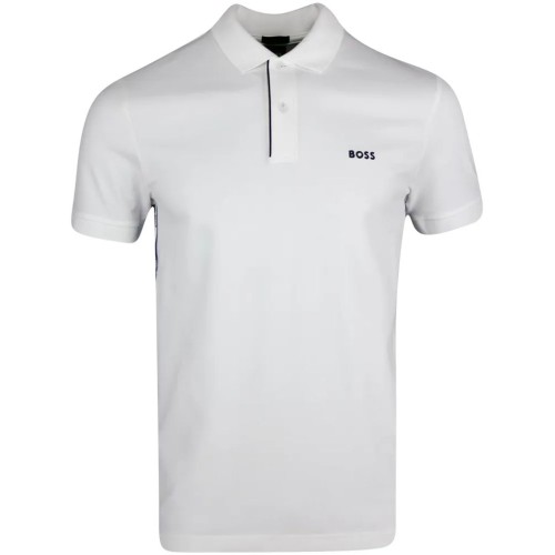 Men's Polo T-shirt BOSS Paule 2 - white