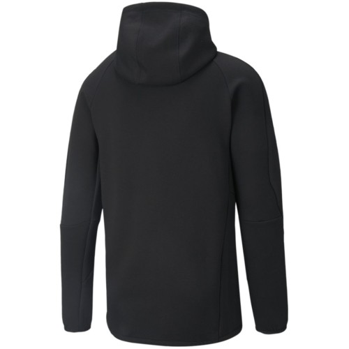 Men's Jumper Puma Evostripe Full Zip Hoodie - puma black Men's Jumper Puma Evostripe Full Zip Hoodie - puma black