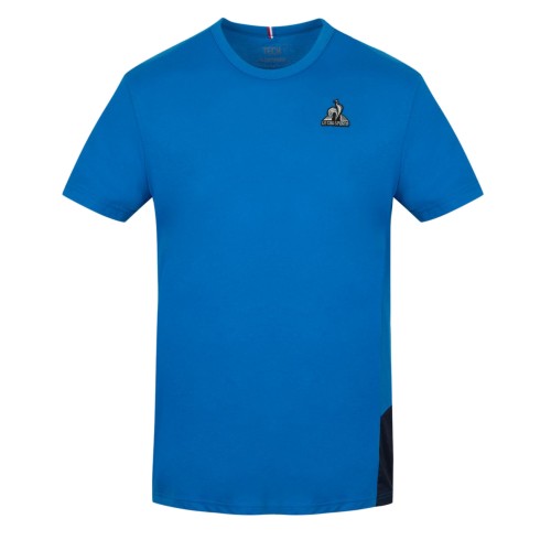 Men's T-shirt Le Coq Sportif Tech Tee SS No.1 M - tech blue