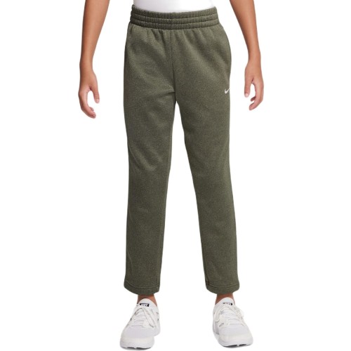Boys' trousers Nike Therma-FIT Winterized Pants - cargo khaki/white