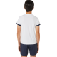 Boys' t-shirt Asics Tennis Short Sleeve Top - brilliant white/midnight Boys' t-shirt Asics Tennis Short Sleeve Top - brilliant white/midnight