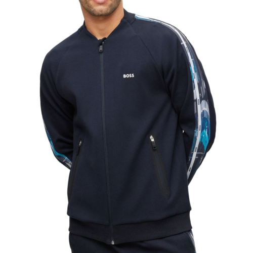 Men's Jumper BOSS Skarley Sweatshirt - dark blue Men's Jumper BOSS Skarley Sweatshirt - dark blue