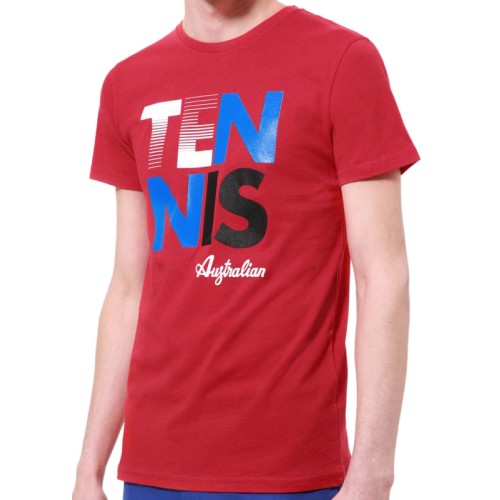Men's T-shirt Australian Logo T-Shirt - bright red Men's T-shirt Australian Logo T-Shirt - bright red