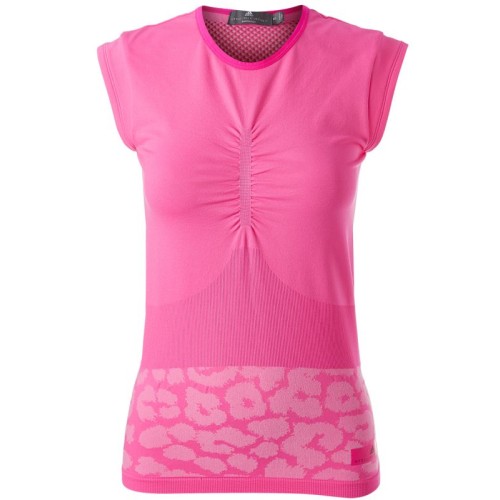 Women's T-shirt Adidas Stella McCartney Tee - shock pink Women's T-shirt Adidas Stella McCartney Tee - shock pink