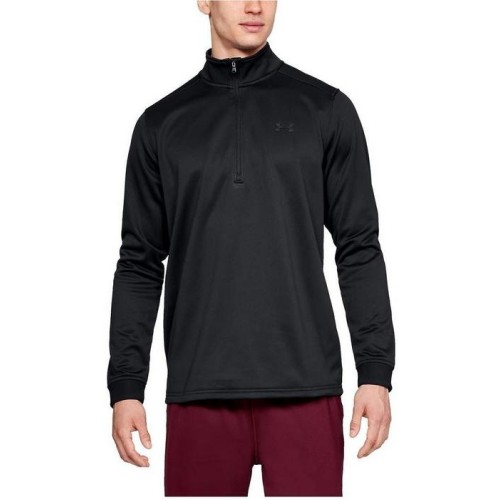 Men's Jumper Under Armour Armour Fleece 1/2 Zip - black 2 Men's Jumper Under Armour Armour Fleece 1/2 Zip - black 2