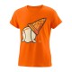 Girls' T-shirt Wilson Inverted Cone Tech Tee G - sunrise orange Girls' T-shirt Wilson Inverted Cone Tech Tee G - sunrise orange