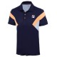 Men's Polo T-shirt Fila Polo Adrian - navy