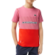 Boys' t-shirt Lacoste Tennis x Daniil Medvedev Jersey T-Shirt - pink/red/blue