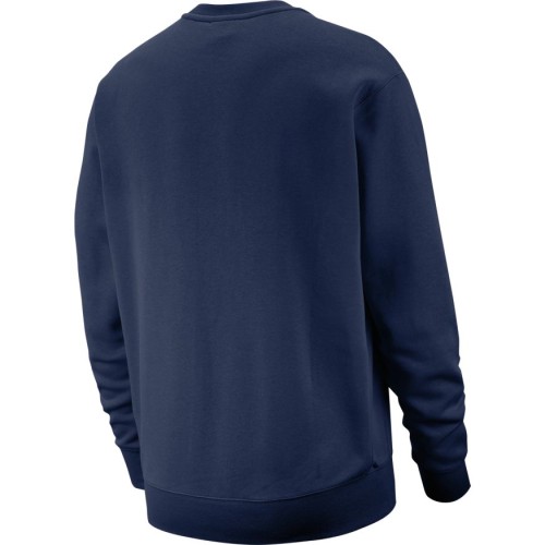 Men's Jumper Nike Swoosh Club Crew M - midnight navy/white Men's Jumper Nike Swoosh Club Crew M - midnight navy/white