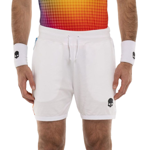 Men's shorts Hydrogen Spectrum Tech Shorts - white Men's shorts Hydrogen Spectrum Tech Shorts - white