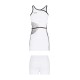 Women's dress EA7 Woman Jersey Dress - white Women's dress EA7 Woman Jersey Dress - white