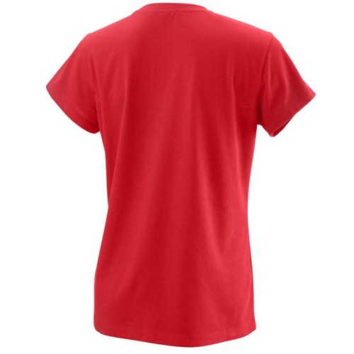 Women's T-shirt Wilson Team II Tech Tee W - team red Women's T-shirt Wilson Team II Tech Tee W - team red