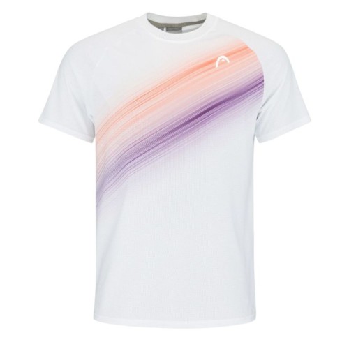 Men's T-shirt Head Performance T-Shirt - white/print perf