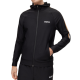 Men's Jumper BOSS x Matteo Berrettini Zip-Up Hoodie In Active-Stretch Jersey With Logo - black