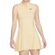 Women's dress Nike Court Dri-Fit Victory Tennis Dress W - pale vanilla/black Women's dress Nike Court Dri-Fit Victory Tennis Dress W - pale vanilla/black