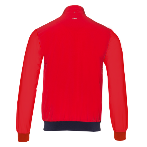 Men's Jumper Fila Jacket Max M - white/fila red Men's Jumper Fila Jacket Max M - white/fila red