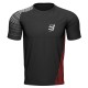 Men's T-shirt Compressport Performance SS Tshirt - black/red