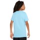 Boys' t-shirt Nike Kids NSW Tee Embedded Futura - aquarius blue/white