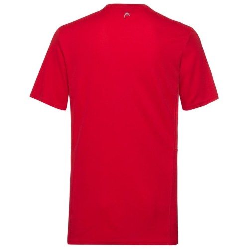 Boys' t-shirt Head Club Tech T-Shirt - red Boys' t-shirt Head Club Tech T-Shirt - red