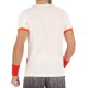 Men's T-shirt Lotto Top IV Tee 2 - red poppy/bright white