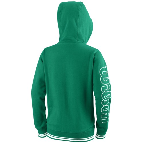Boys' jumper Wilson Y Team II FZ Hoody - team green Boys' jumper Wilson Y Team II FZ Hoody - team green