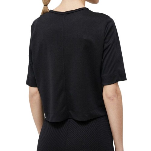 Women's T-shirt Calvin Klein WO SS T-shirt (Boxy) - black beauty Women's T-shirt Calvin Klein WO SS T-shirt (Boxy) - black beauty