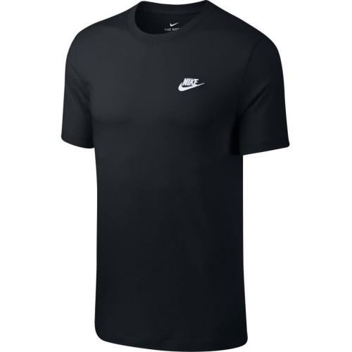 Men's T-shirt Nike NSW Club Tee M - black/white Men's T-shirt Nike NSW Club Tee M - black/white