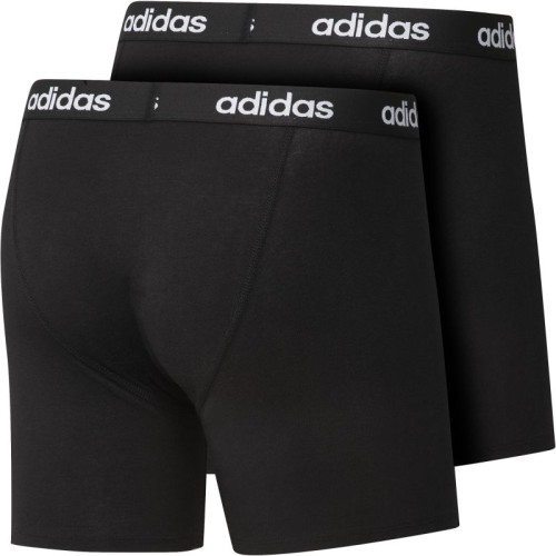Men's Boxers Adidas Linear Brief M - 2P black/black Men's Boxers Adidas Linear Brief M - 2P black/black