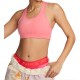 Women's bra Nike Swoosh Bra - coral chalk/white