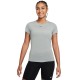 Women's T-shirt Nike One Dri-Fit SS Slim Top W - particle grey/heather/black Women's T-shirt Nike One Dri-Fit SS Slim Top W - particle grey/heather/black
