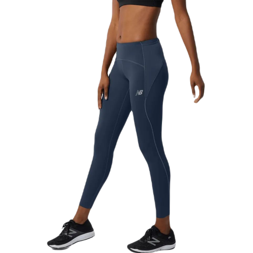 Women's leggings New Balance Impact Run Tight - natural indigo Women's leggings New Balance Impact Run Tight - natural indigo