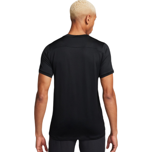 Men's T-shirt Nike Court Dri-Fit Advantage Top - black/white Men's T-shirt Nike Court Dri-Fit Advantage Top - black/white