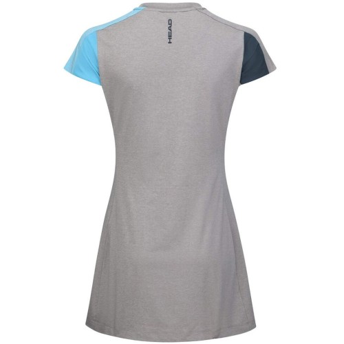 Women's dress Head Padel Tech Dress - grey/navy Women's dress Head Padel Tech Dress - grey/navy