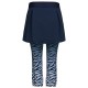 Women's skirt Head Dynamic 3/4 Tights Skort W - dark blue/print vision Women's skirt Head Dynamic 3/4 Tights Skort W - dark blue/print vision