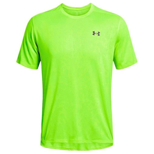 Men's T-shirt Under Armour UA Tech Vent Geode Short Slelve - high vis yellow/black