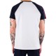 Men's T-shirt Hydrogen USA Cotton Tee - white/blue