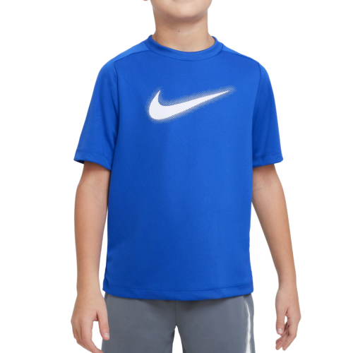 Boys' t-shirt Nike Dri-Fit Multi+ Top - game royal/white Boys' t-shirt Nike Dri-Fit Multi+ Top - game royal/white