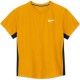 Boys' t-shirt Nike Court Dri-Fit Victory SS Top B - university gold/obsidian/white