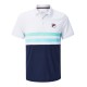 Men's Polo T-shirt Fila Polo Nelio M - white/peacoat blue