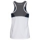 Women's top Head Club 22 Tank Top W - white/dark blue