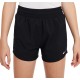 Girls' shorts Nike Dri-Fit One High-Waisted Woven Training Shorts - black/white