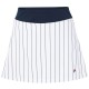 Women's skirt Fila Skort Anna W - white/peacoat blue stripe Women's skirt Fila Skort Anna W - white/peacoat blue stripe