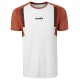 Men's T-shirt Diadora T-Shirt Clay - optical white/mecca orange