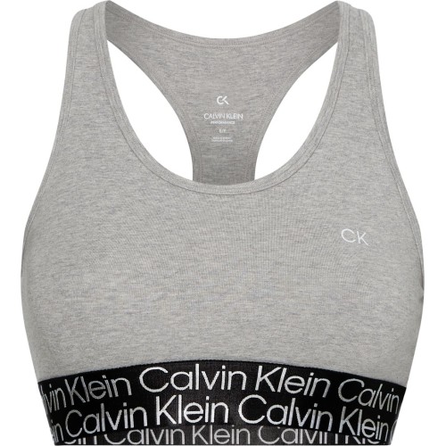 Women's bra Calvin Klein Low Support Sports Bra - heather grey Women's bra Calvin Klein Low Support Sports Bra - heather grey
