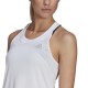 Women's top Adidas Club Tank Top W - white/grey two