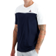 Men's T-shirt Le Coq Sportif BAT Tee Short Sleeve N°3 SS23 - sky captain/new optical white Men's T-shirt Le Coq Sportif BAT Tee Short Sleeve N°3 SS23 - sky captain/new optical white